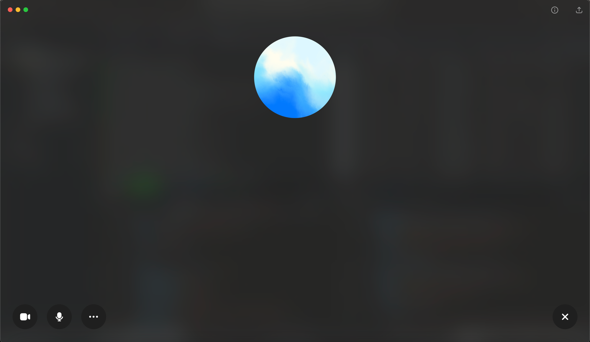 New Voice mode UI on MacOS