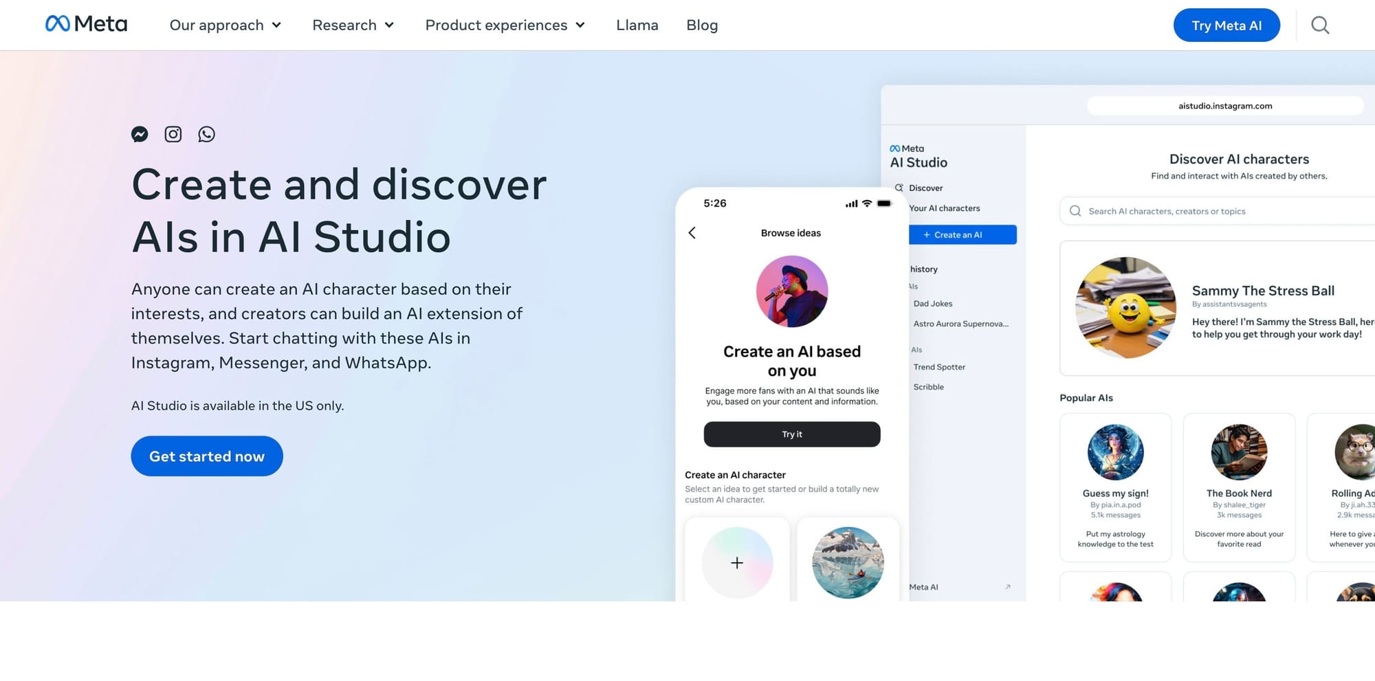 Meta AI Studio