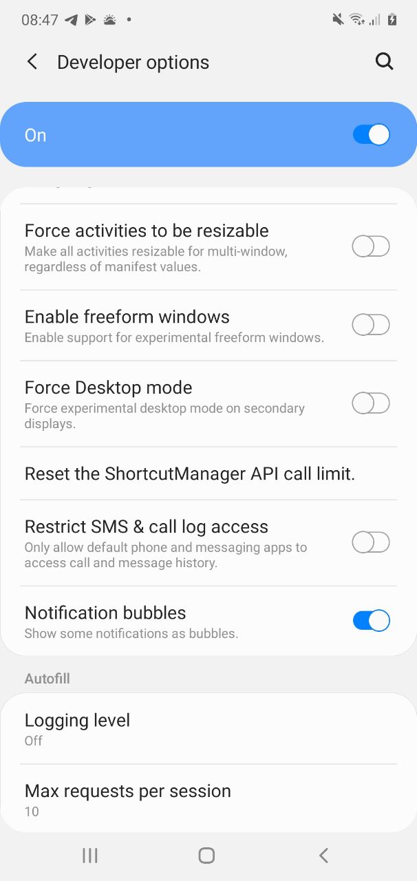 How to access debug menu in Telegram beta and enable chat bubbles